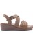 105513.Z5FX Camel Kadın Comfort Sandalet 1