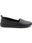Siyah Siyah Leather Kadın Casual Ayakkabı K01028031603 1