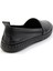 Siyah Siyah Leather Kadın Casual Ayakkabı K01028031603 3