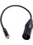 Xlr 3 Pin Erkek Fiş 3 5 mm Trs 1/8 Inç Dişi Stereo Ses Adaptörü Mikrofon Uzatma Kablosu Tel 1 Ayak/ 0 3 M (Yurt Dışından) 2