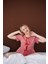 Bows In Red Kırmızı Ekoseli Balon Kollu ve Fiyonklu Pijama Üstü 1