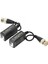 4 Çift 8 Parça Pasif Video Balun Verici ve Alıcı-Verici 1080P TVI/CVI/TVI/AHD/960H Dvr Kamera Cctv Sistemi Için Kablo Ile Erkek Bnc'den Utp Cat5/5e/6/6e Kabloya (Yurt Dışından) 2