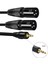 3 5 mm Jak - Xlr Ses Kablosu Trs Stereo 3 5 mm - 2xlr Erkek Ayırıcı Mikser Hoparlörler Amplifikatörler 3 Metre (Yurt Dışından) 4