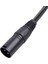 1 Adet Xlr Mikrofon Uzatma Kablosu Adaptörü 90 Derece Xlr Dişi - Düz Xlr Erkek 3-Pinli Mikrofon Kablosu 1m (Yurt Dışından) 3