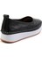 Siyah Leather Kadın Casual Ayakkabı K01303018303 3