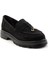 Siyah Kadın Loafer Ayakkabı K01997010572 2