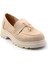 Bej Kadın Loafer Ayakkabı K01997010572 2
