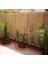 180CM Yükseklik x 250CM Genişlik Doğal Bambu Kamış Hasır Çit Dekoratif Bahçe Balkon ve Duvar Çiti Reed Fence 1