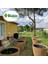 Natural 25CM x 100CM Bambu Kamış Hasır Çit Dekoratif Bahçe Balkon ve Duvar Çiti Reed Fence 4