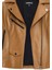 Bella Kadın Camel Biker Kısa Deri Ceket 25SGD5106U4 5