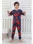 Erkek Çocuk Örümcek Adam Desenli Yazlık Pijama Takımı %100 Pamuk Süprem Penye 3-13 Yaş 1