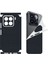 Xiaomi 15 Mi 15 Için 360 Full Arka Kaplama Koruma Sticker Kılıfsız Kullanım Karbon Siyah 1