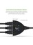 Mini 3 Port HDMI Uyumlu Splitter Adaptör Kablosu 1.4b 4k*2k 1080P Switcher Anahtarı 3 In 1 Out Port Hub Hdtv Xbox Ps3 Ps4 Için (Yurt Dışından) 1