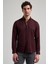 Uzun Kol Desenli Armürlü Düğmeli Yaka Cepsiz Pamuklu Casual Slim Fit Gömlek 1004250206 1