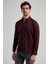 Uzun Kol Desenli Armürlü Düğmeli Yaka Cepsiz Pamuklu Casual Slim Fit Gömlek 1004250206 2