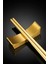 Çelik Gold Chopstick Kaşık Çatal Standı Çelik Çubuk Tutucu MT151SR 4