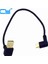 Altın Kaplama Yukarı Açılı Usb2.0 (Tip-A) Erkek - Usb3.1 (Tip-C)Erkek Sol ve Sağ Açı USB Veri Senkronizasyonu ve Şarj Kablosu Konektörü (Yurt Dışından) 3