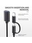 2 In 1 USB 3.0 Otg Adaptör Kablosu Tip-C Adaptör Mikro Usb'den USB 3.0'a Arayüz Dönüştürücü Cep Telefonu Şarj Kablosu Adaptörleri (Yurt Dışından) 4