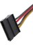 4-Pin Fdd Disket Erkek 15-Pin Sata Dişi Dönüştürücü Adaptör Güç Kablosu Kablosu R9UA (Yurt Dışından) 4