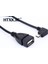 Yeni Otg Kablo Adaptörü Mikro USB 2.0 Erkek USB 2.0 Dişi 90 Derece Sağ Açılı Konnektör USB Flash Disk Için (Yurt Dışından) 3
