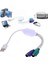 Alloyseed 31 cm USB Ps2 Fare Klavye Dönüştürücü Kablosu Adaptörü Ps2 Arayüzü Konektörü Klavye Masaüstü (Yurt Dışından) 4