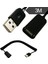 Teleskopik USB Erkekten Dişiye Uzatma Kablosu Sarmal Usb2.0 Erkek Uzatma Kablosu USB Yaylı Kablo 3m (Yurt Dışından) 1