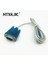 USB - RS232 Seri Bağlantı Noktası 9 Pin Db9 Kablo Seri Com Bağlantı Noktası Adaptörü Dönüştürücü Yenı (Yurt Dışından) 1