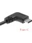 USB 3.1 Tip C 90 Derece Sağ Açı Erkek Mikro USB 2.0 Tip B Düz Dişi Dönüştürücü Adaptör Kablosu Uzatma Kablosu (Yurt Dışından) 4