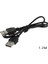 USB 2.0 Tip A Erkek - USB A Erkek Sycn Veri Şarj Kablosu 50CM Siyah Kablo K3A6 (Yurt Dışından) 2