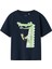 Nmmvagno Ss Loose Top Mavi Erkek Çocuk Kısa Kol T-Shirt 1