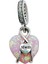 Anne Pembe Opal Kalp Charm 2