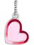 Pembe Kırmızı Asimetrik Kalp Charm 1