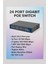 24 Port 10/100/1000MBPS 24+2 Gigabit Poe Switch 3
