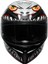 K1 S E2206 Lyzard Matt Black Grey Red Kapalı Kask 2