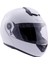 ZS-3050 Solid White Çene Açılır Kask 2