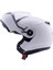 ZS-3050 Solid White Çene Açılır Kask 5
