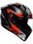 K1 S E2206 Fastlap Black Grey Red Kapalı Kask 1