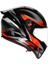 K1 S E2206 Fastlap Black Grey Red Kapalı Kask 3