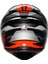 K1 S E2206 Fastlap Black Grey Red Kapalı Kask 4