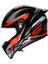K1 S E2206 Fastlap Black Grey Red Kapalı Kask 5