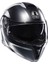 Streetmodular Resı Matt Grey Silver Red Çene Açılır Kask 1