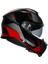 Tourmodular Multi Plk Perception Black Red Çene Açılır Kask 2