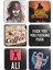 6'lı Takım Kare Johnny Depp Pubg Coffee Uzay Muhammed Ali Bardak Altlıkları(10 X10 Cm) 1