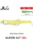 Alevin 10GR. Kafa 85MM Vücut Silikon Balık #9 Glow Yellow 3