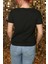 Kadın V Yaka Penye T Shirt 4