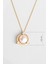 Diamond Collection 14 K Sarı Altın 0,11 Karat Pırlanta Doğal Inci Kolye 3