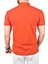 Erkek Slim Fit Nefes Alan Pamuklu Kumaş Dar Kesim Kıvrılmaz Yaka Polo Yaka Tişört 2503019 5