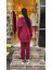 4738 Special Cotton Takım-Bordo 4