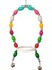 Renkli Boncuklu Oval Papağan Salıncağı 13-22 cm Renkli 1