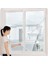 Pencere Cam Sineklik-Beyaz ( 150 cm x 100 Cm)+5m Bant ( Lisinya ) 3